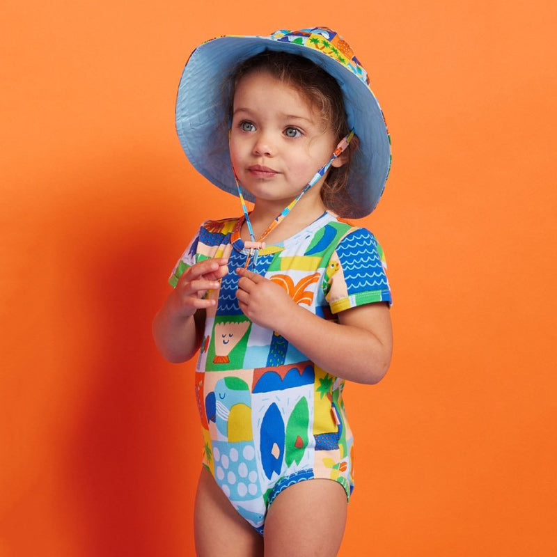 Halcyon Nights SS Bodysuit - Hello Sunshine
