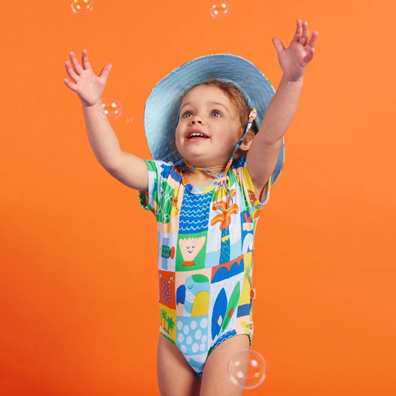 Halcyon Nights SS Bodysuit - Hello Sunshine