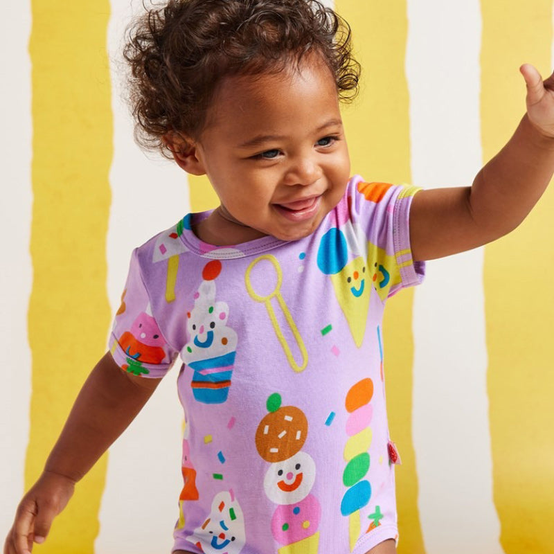 Halcyon Nights SS Bodysuit - Sundae Funday