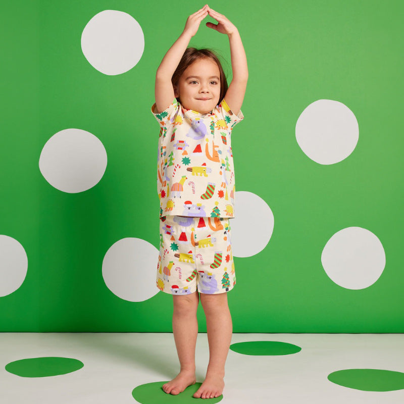 Halcyon Nights PJ Set - Tinsel Tails