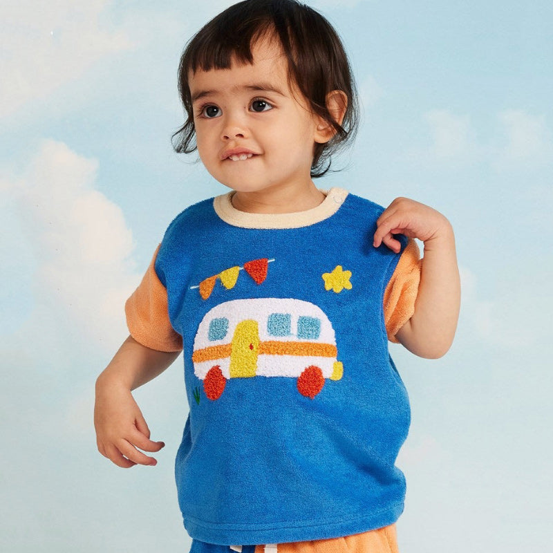 Halcyon Nights Terry T-shirt - Happy Camper