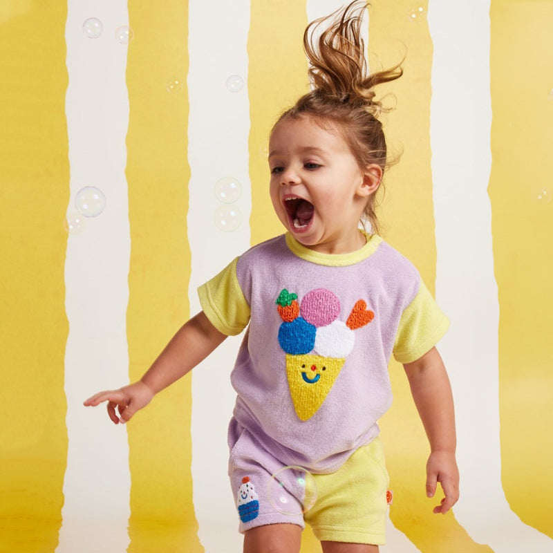 Halcyon Nights Terry T-shirt - Ice Cream