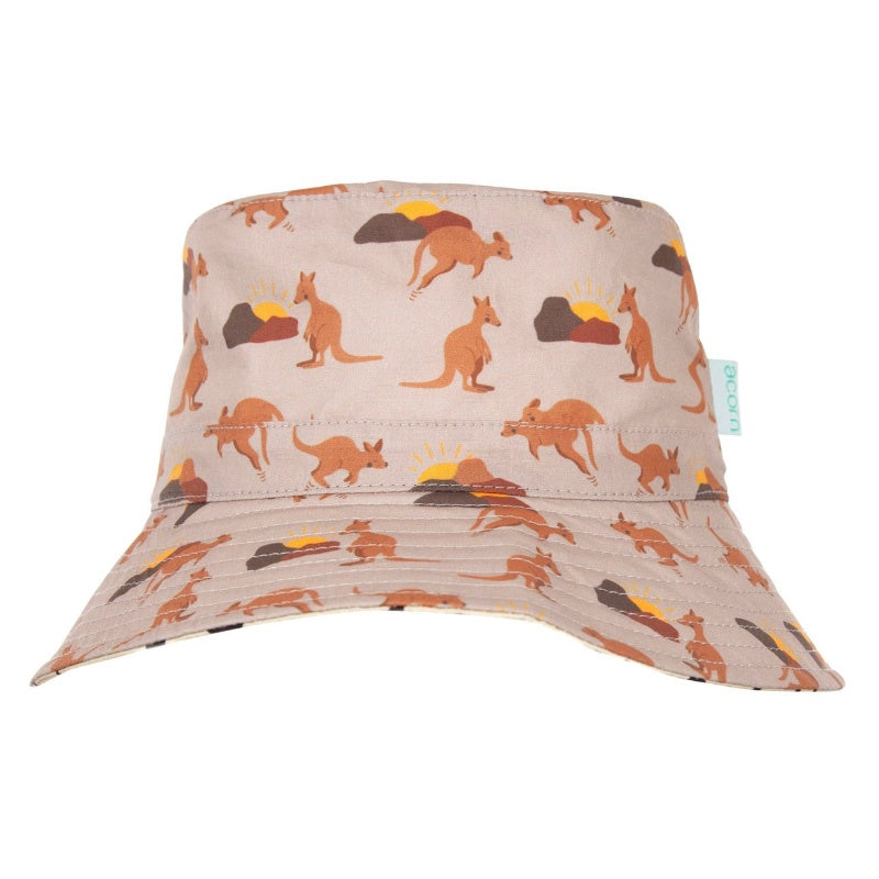 Acorn Bucket Hat - Aussie Sunset Brown