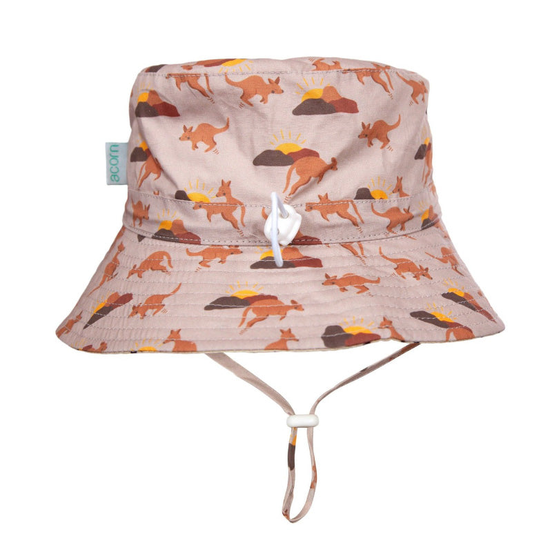 Acorn Bucket Hat - Aussie Sunset Brown