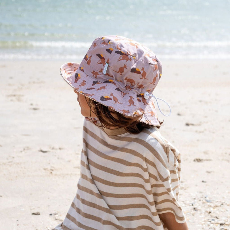 Acorn Bucket Hat - Aussie Sunset Brown