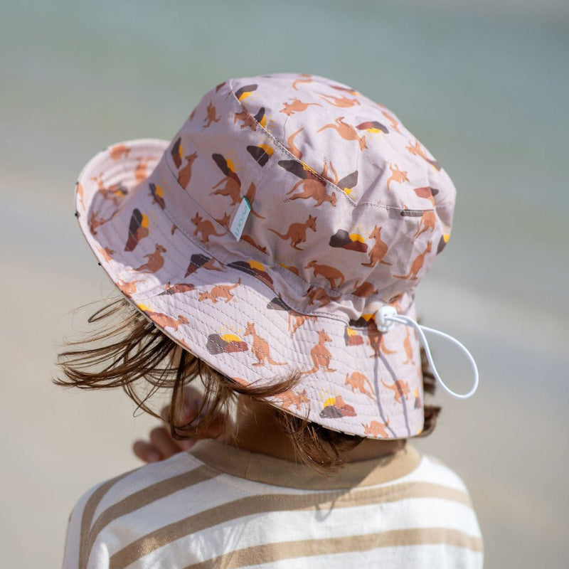 Acorn Bucket Hat - Aussie Sunset Brown