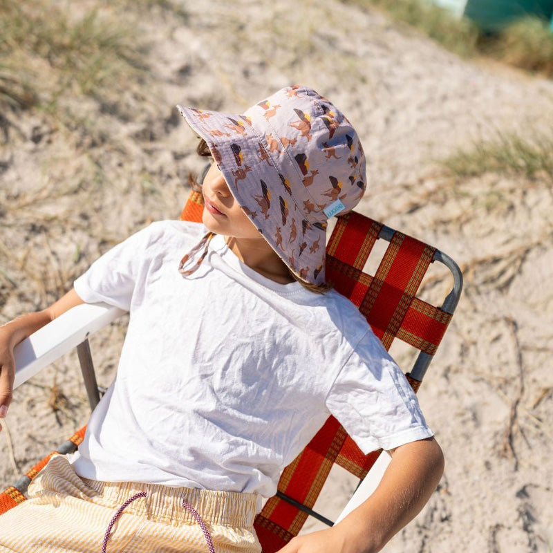 Acorn Bucket Hat - Aussie Sunset Brown