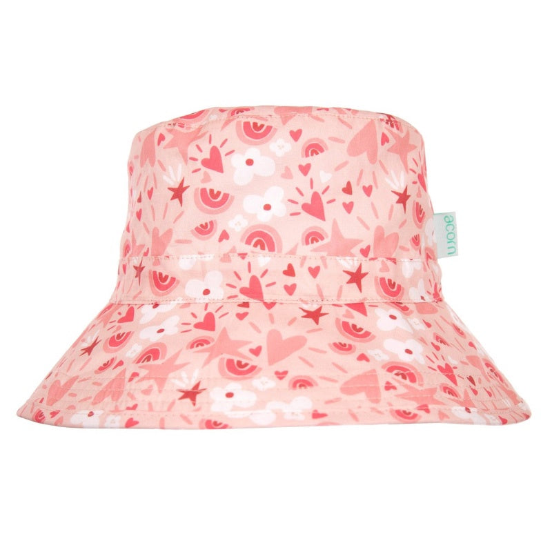 Acorn Bucket Hat - Love Heart