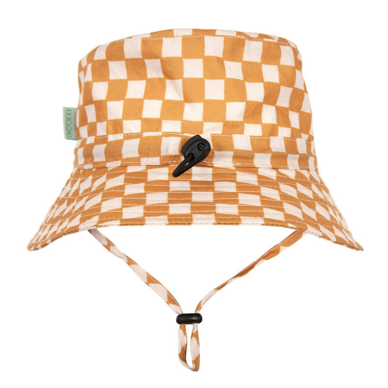 Acorn Bucket Hat - Checkmate Caramel Cream