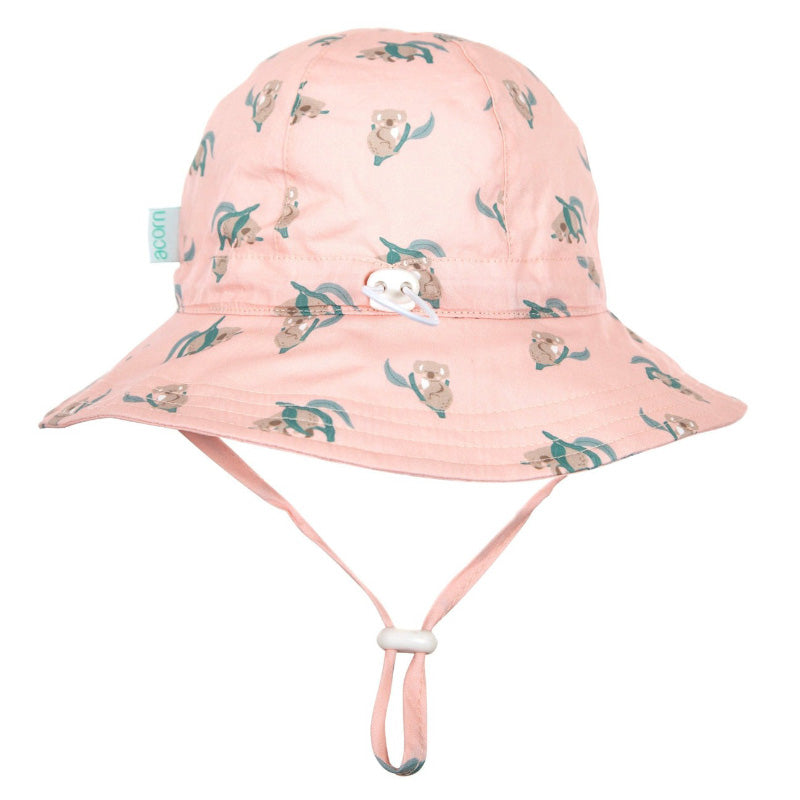 Acorn Sunhat - Cute Koala Pink