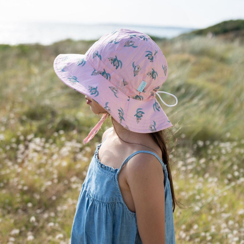 Acorn Sunhat - Cute Koala Pink