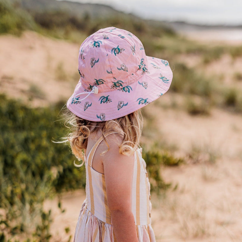 Acorn Sunhat - Cute Koala Pink