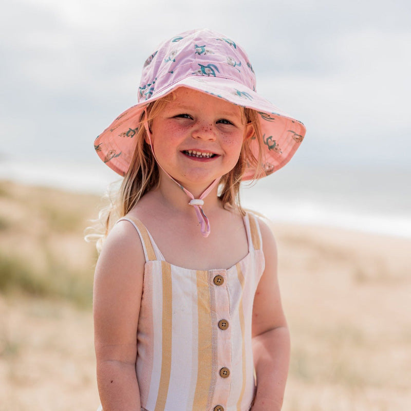 Acorn Sunhat - Cute Koala Pink