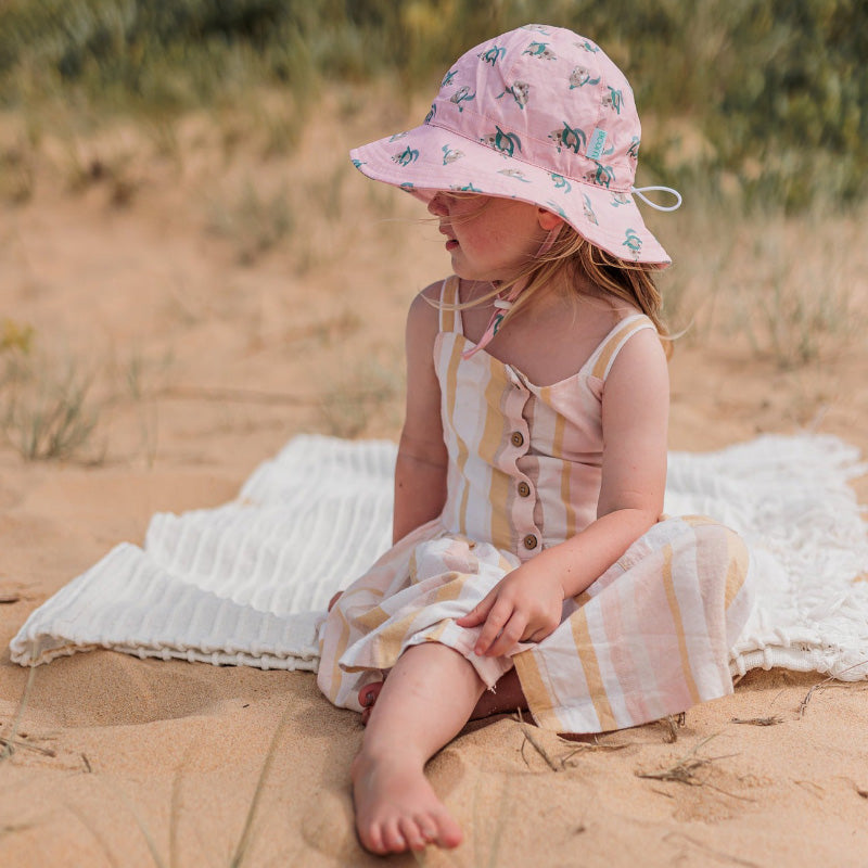 Acorn Sunhat - Cute Koala Pink