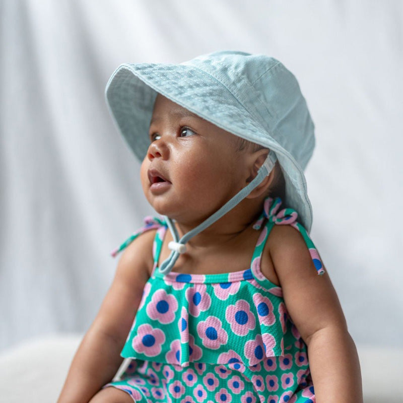 Acorn Infant Hat - Blue