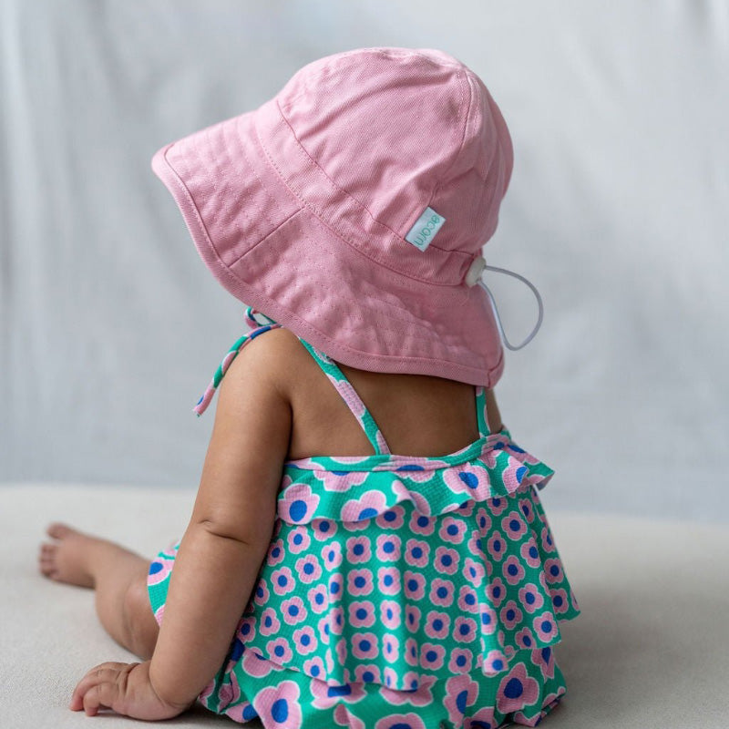 Acorn Infant Hat - Pink