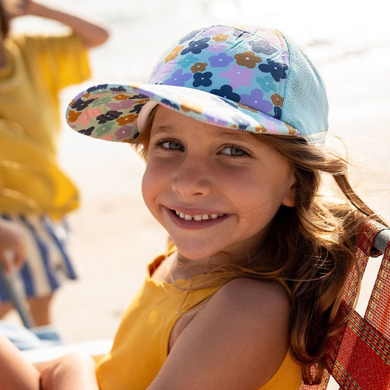 Acorn Trucker Cap - Blooms Mint
