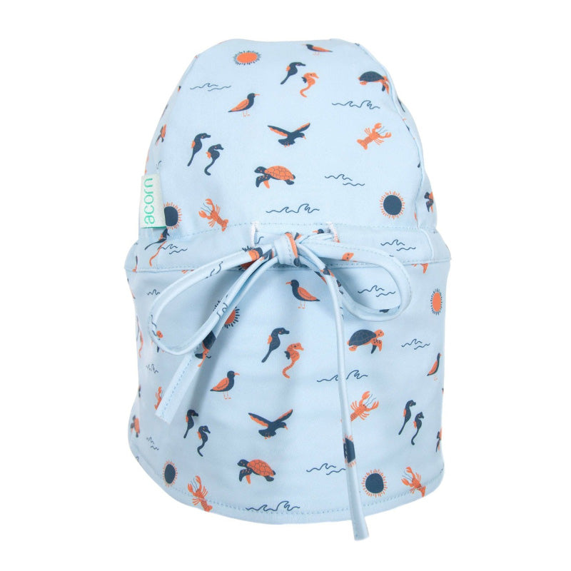 Acorn Swim Flap Hat - Sea Life
