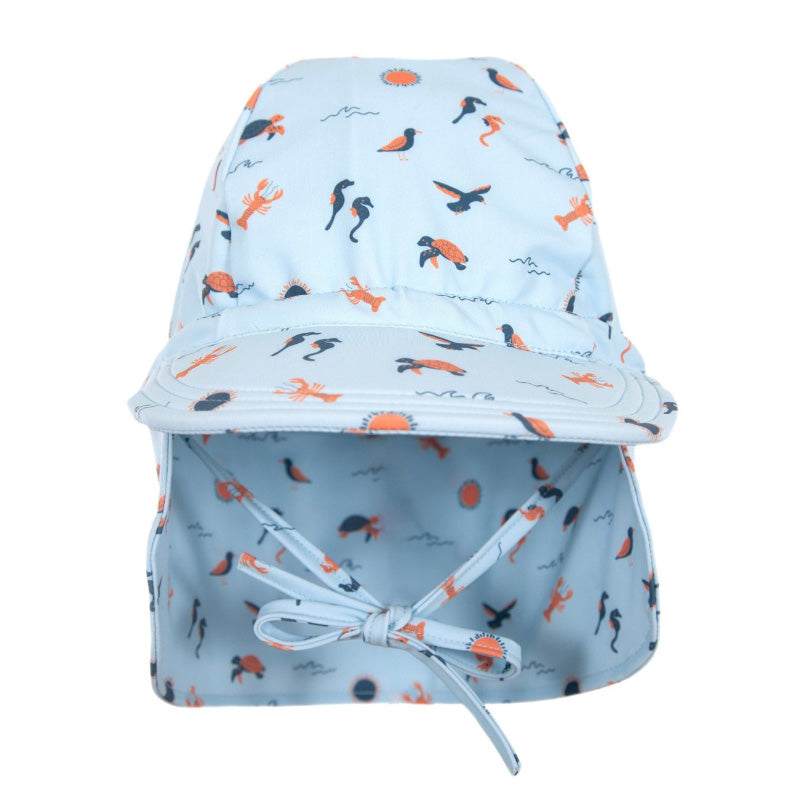 Acorn Swim Flap Hat - Sea Life