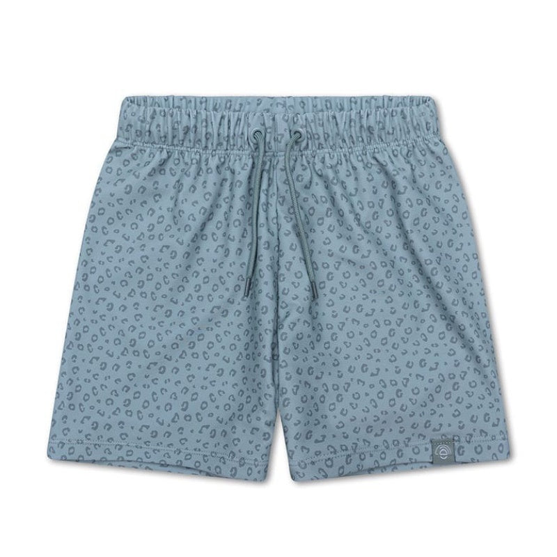 Swim Essential Swim Shorts - Green Leopard