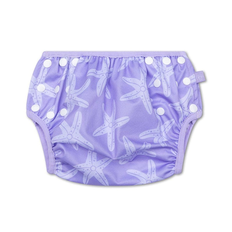 Swim Essentials Swim Nappy - Lilac Sea Stars