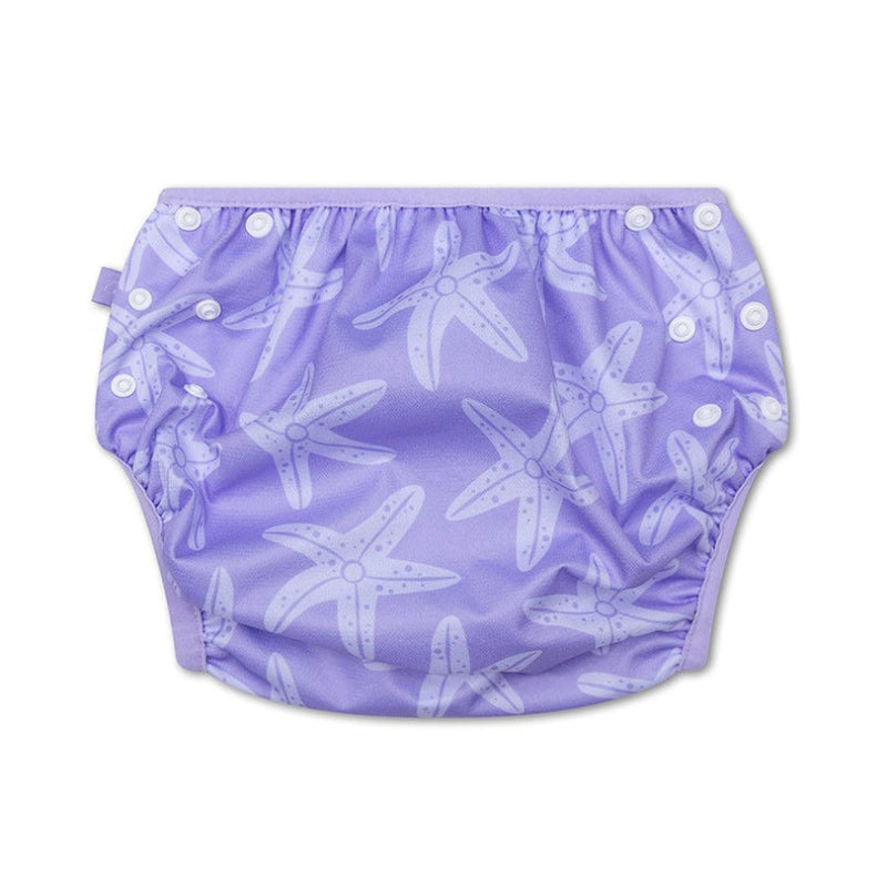 Swim Essentials Swim Nappy - Lilac Sea Stars
