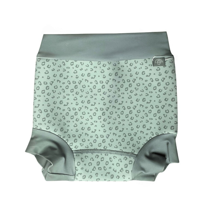 Swim Essentials Neoprene Nappy - Green Leopard
