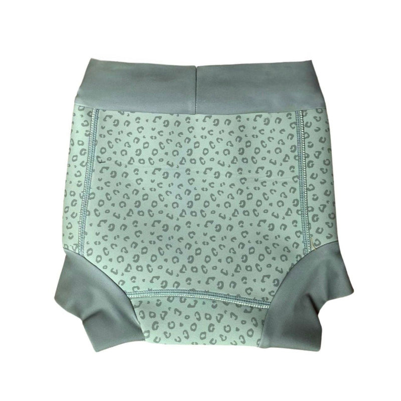 Swim Essentials Neoprene Nappy - Green Leopard