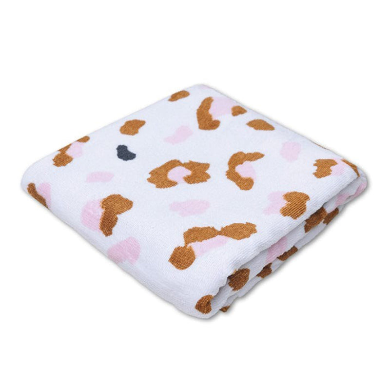 Swim Essentials Beach Towel - Khaki Leopard