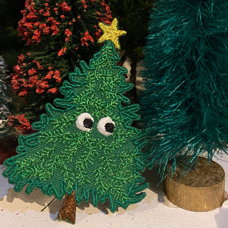 Iron On Patch - Christmas Tree