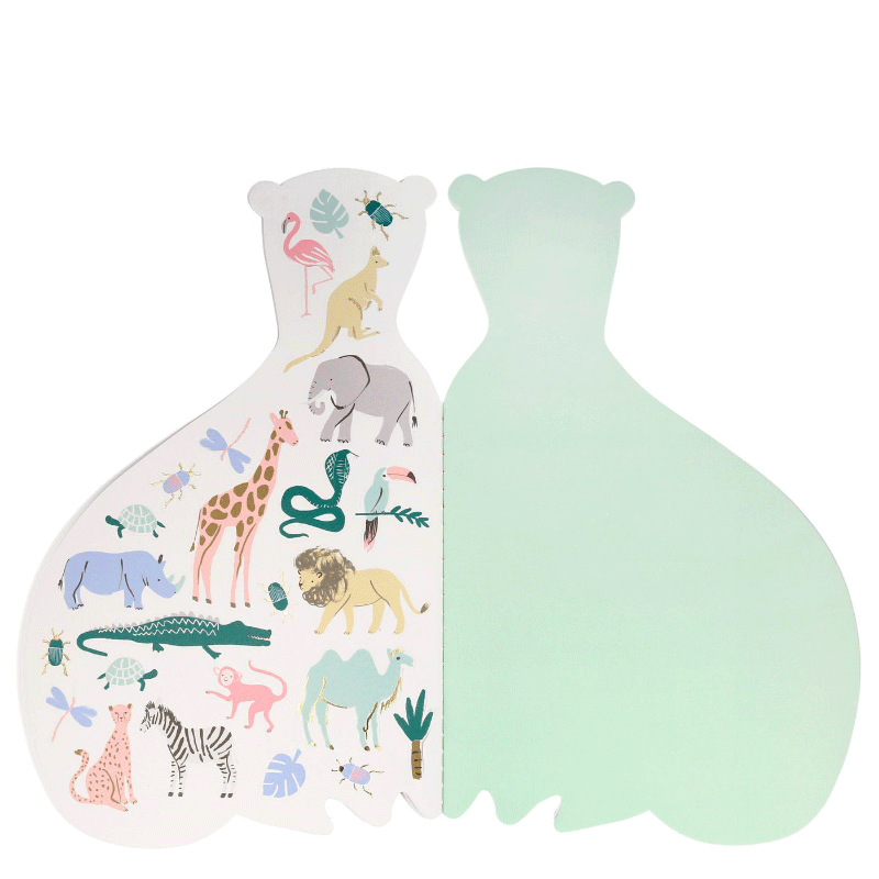 Sticker & Sketchbook - Cheetah