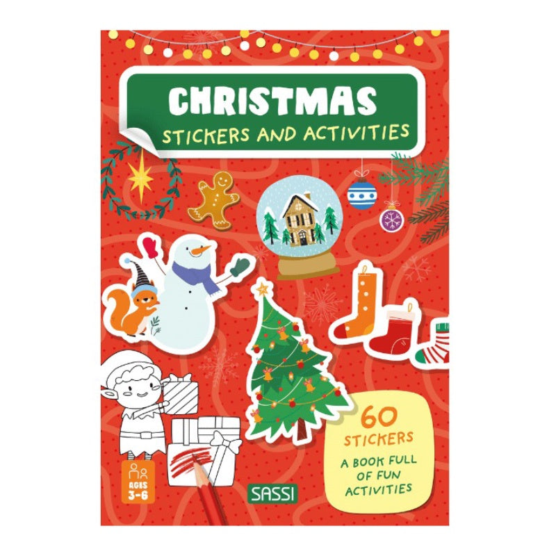 Sassi Stickers & Activities Book - Christmas