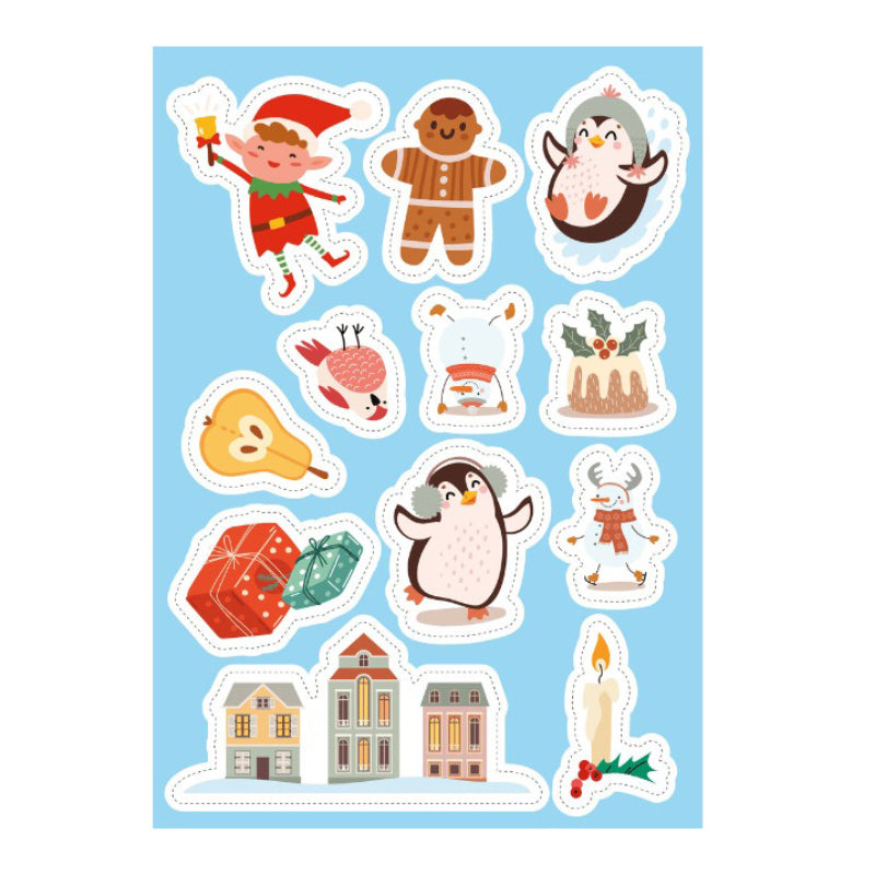 Sassi Stickers & Activities Book - Christmas