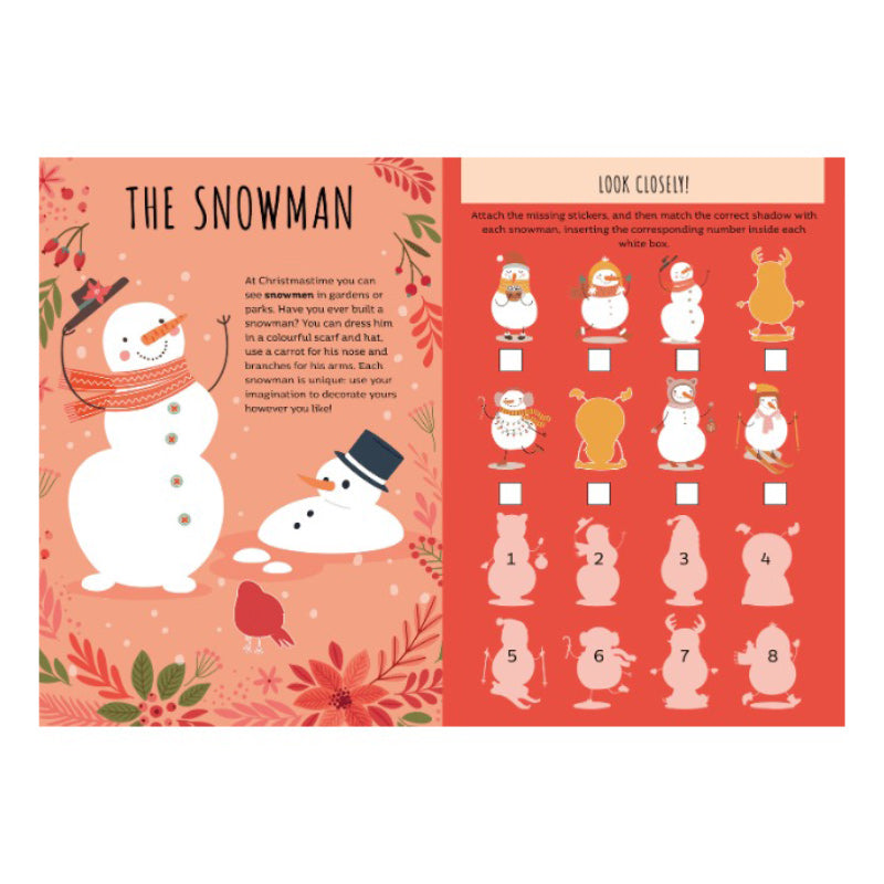 Sassi Stickers & Activities Book - Christmas