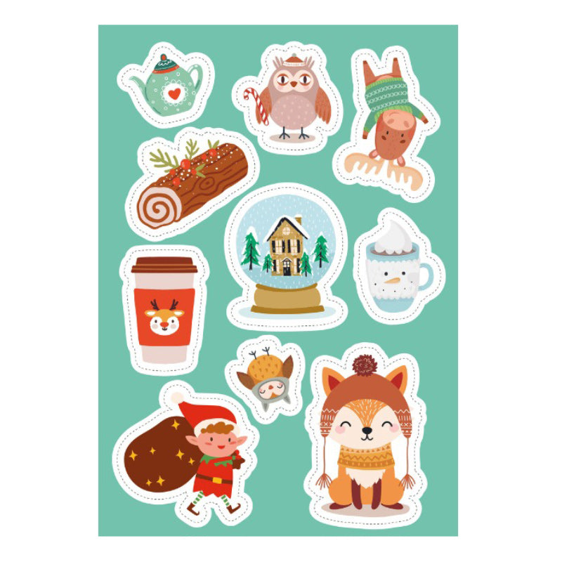 Sassi Stickers & Activities Book - Christmas