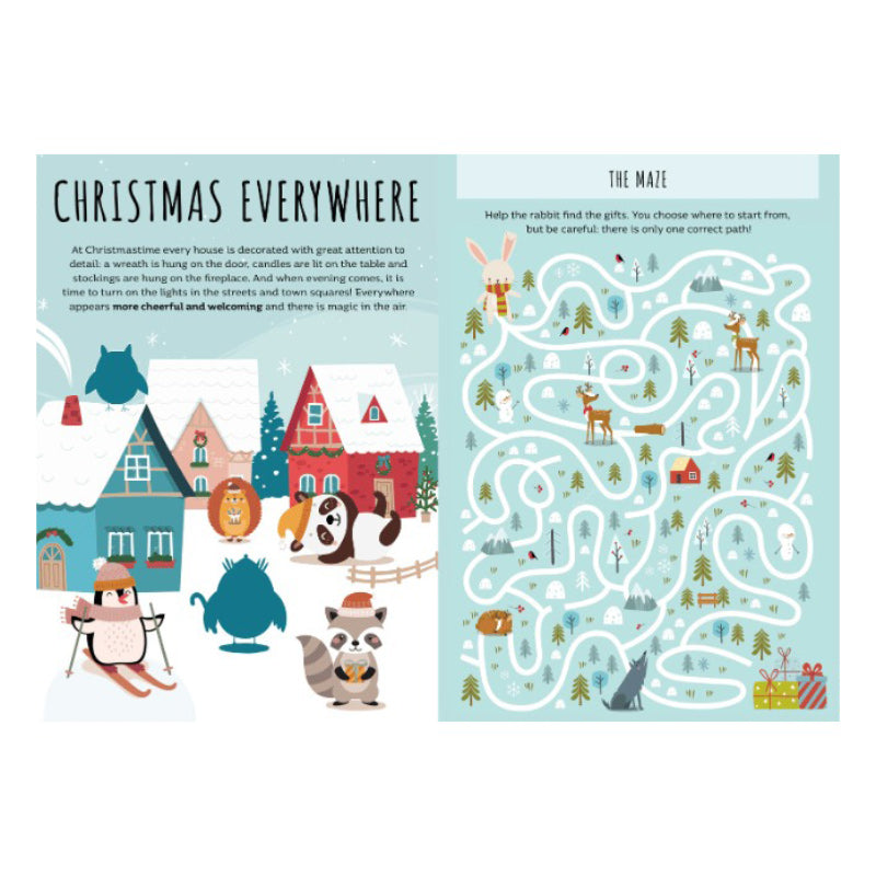 Sassi Stickers & Activities Book - Christmas