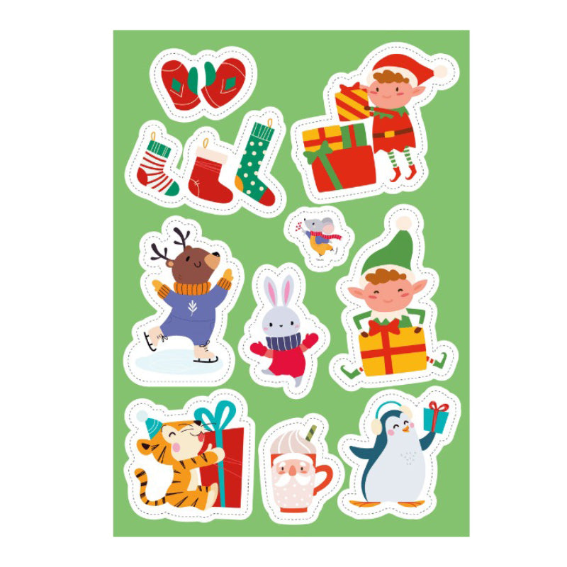 Sassi Stickers & Activities Book - Christmas