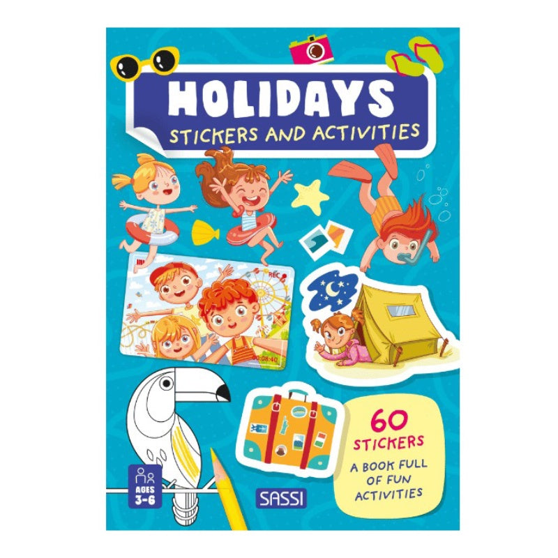 Sassi Stickers & Activities Book - Holidays