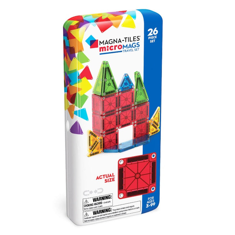 Magna Tiles microMAGS Travel Set - 26PC