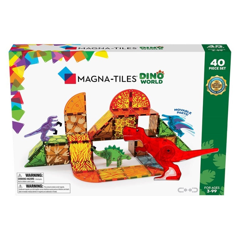 Magna Tiles 40PC Dino World
