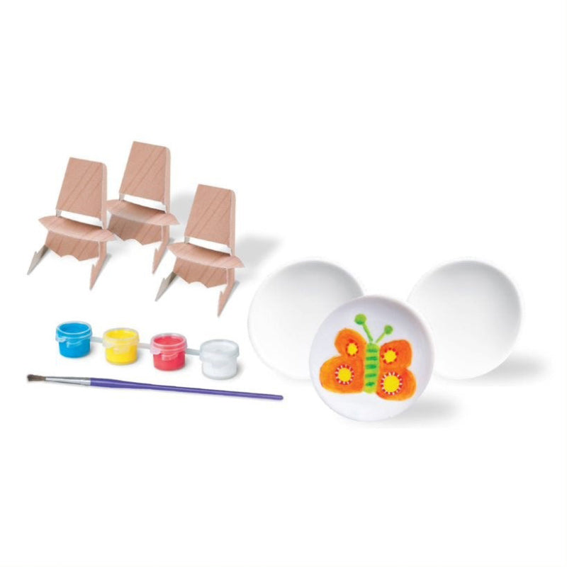 4M - Little Craft Mini Plates Painting Kit