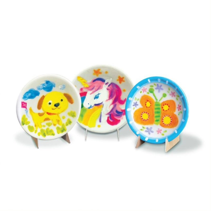 4M - Little Craft Mini Plates Painting Kit