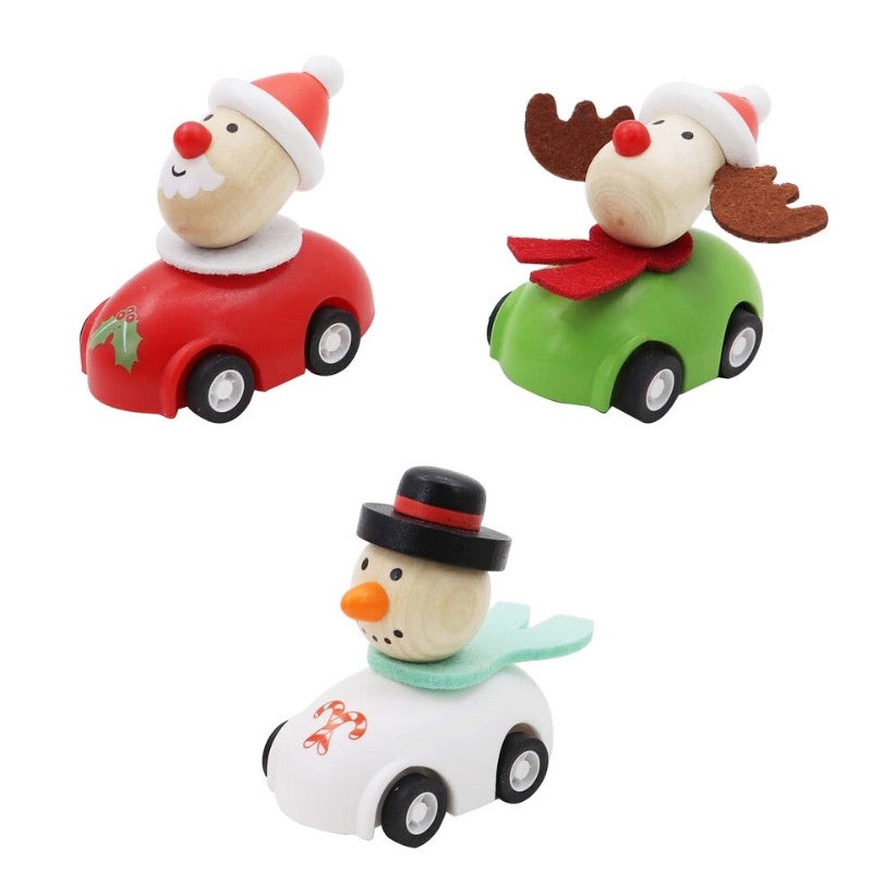 Christmas Pull Back Car