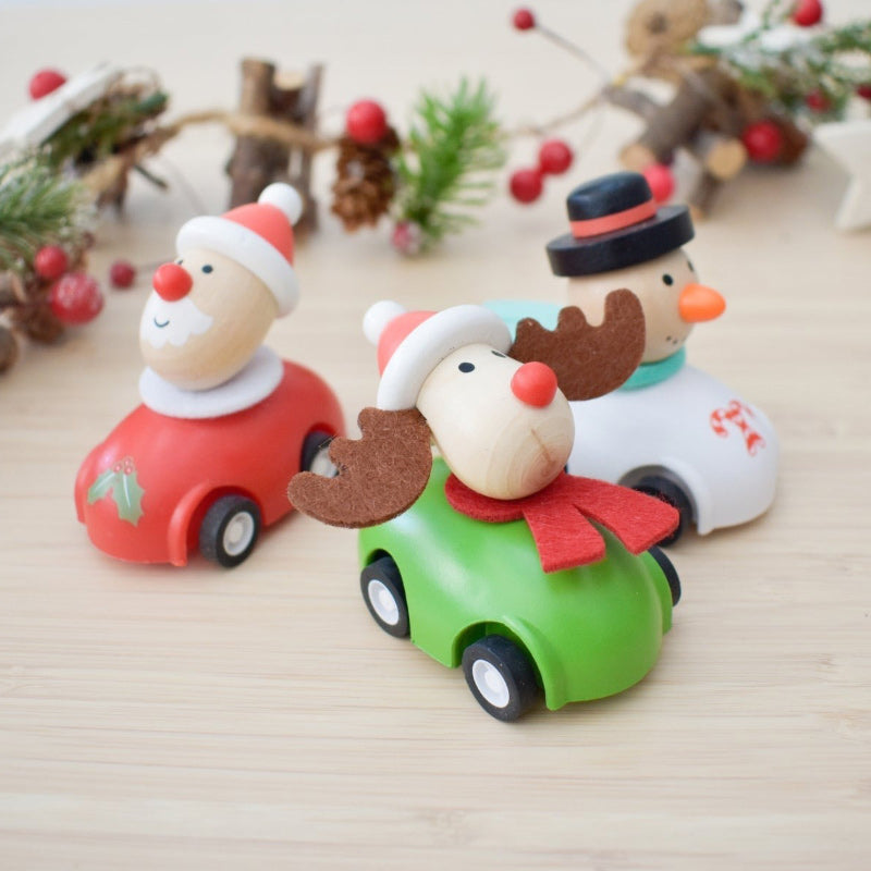 Christmas Pull Back Car