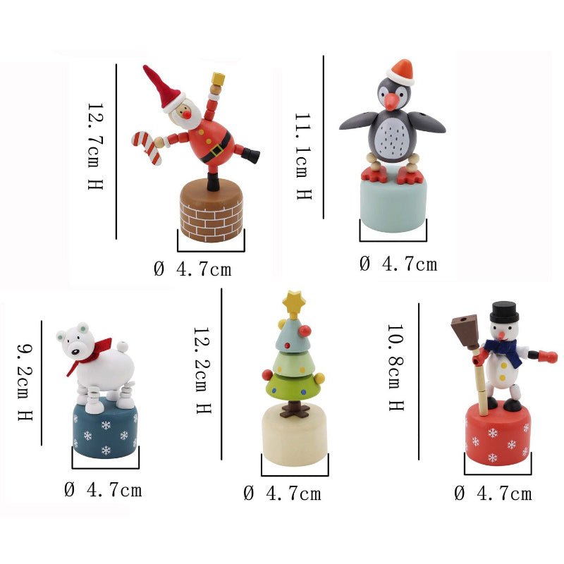 Christmas Dancing Characters Assorted