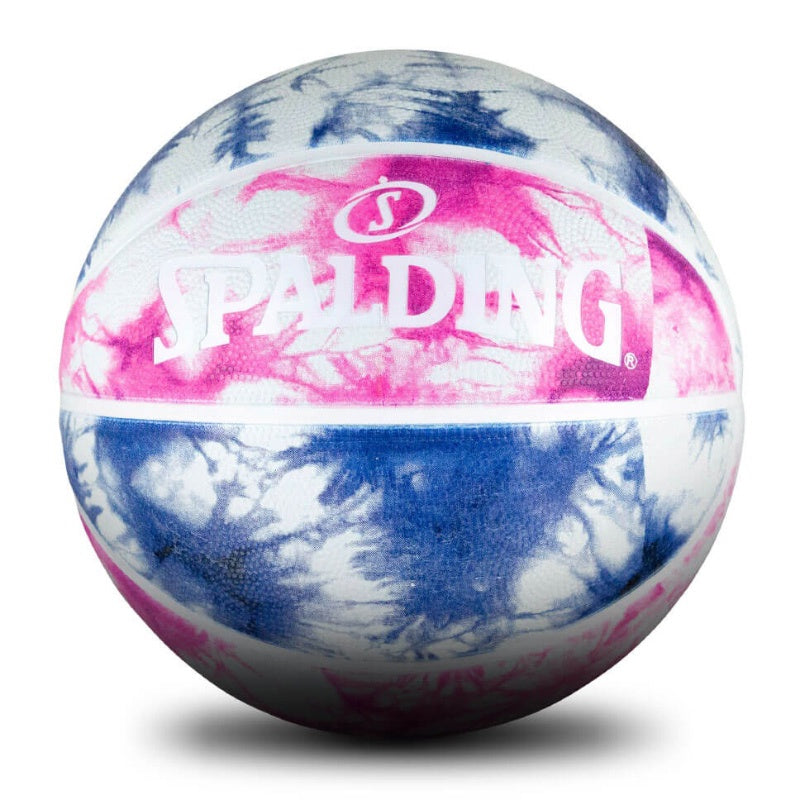 Spalding Basketball SZ6 - Tie Dye Pink/Blue