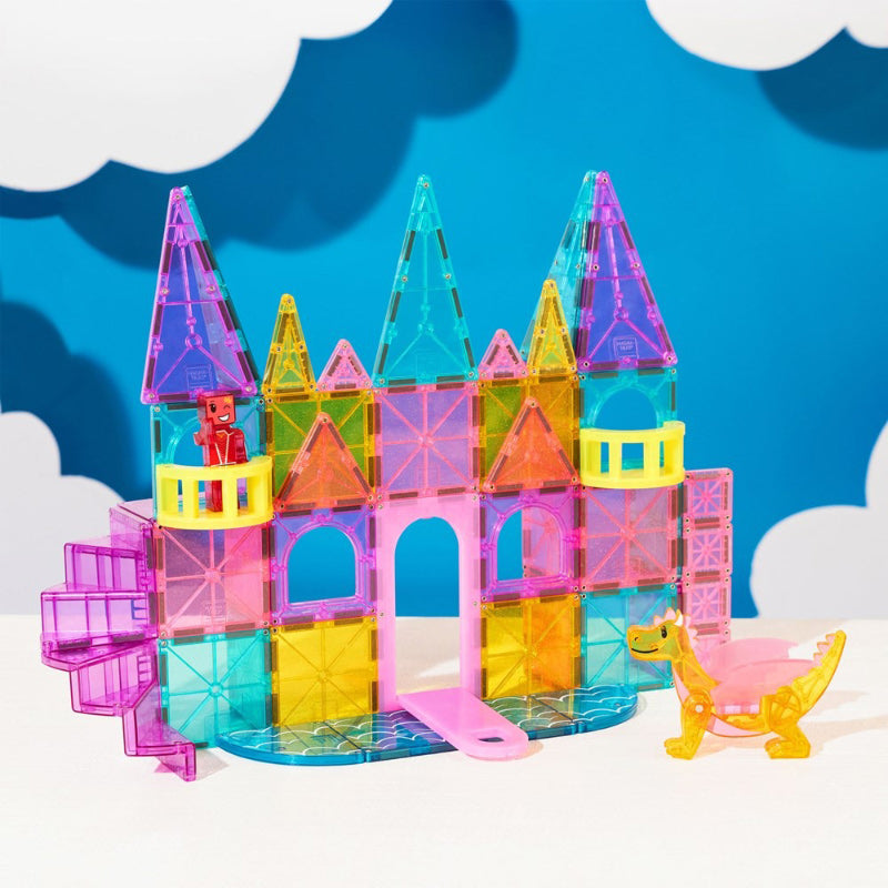 Magna Tiles - Castle DLX + microMAGS 48PC