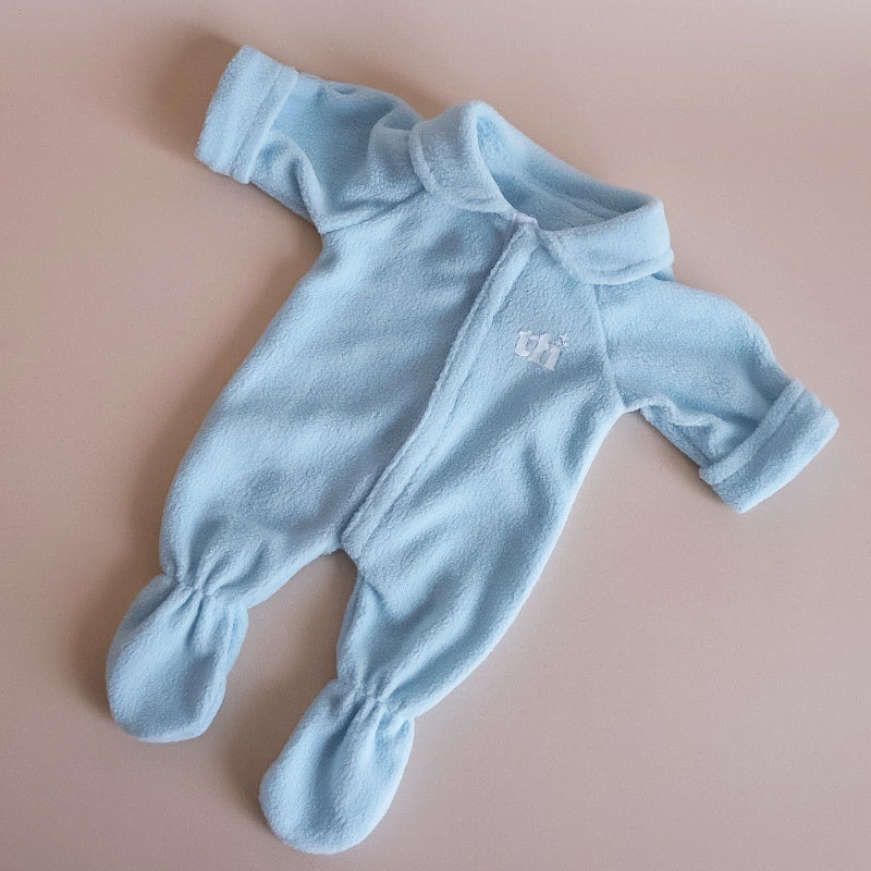 Tiny Harlow Doll Onesie - Baby Blue
