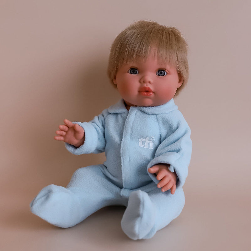 Tiny Harlow Doll Onesie - Baby Blue