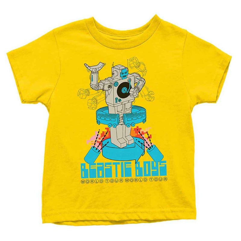 The Beastie Boys Kids T-shirt - Yellow Robot